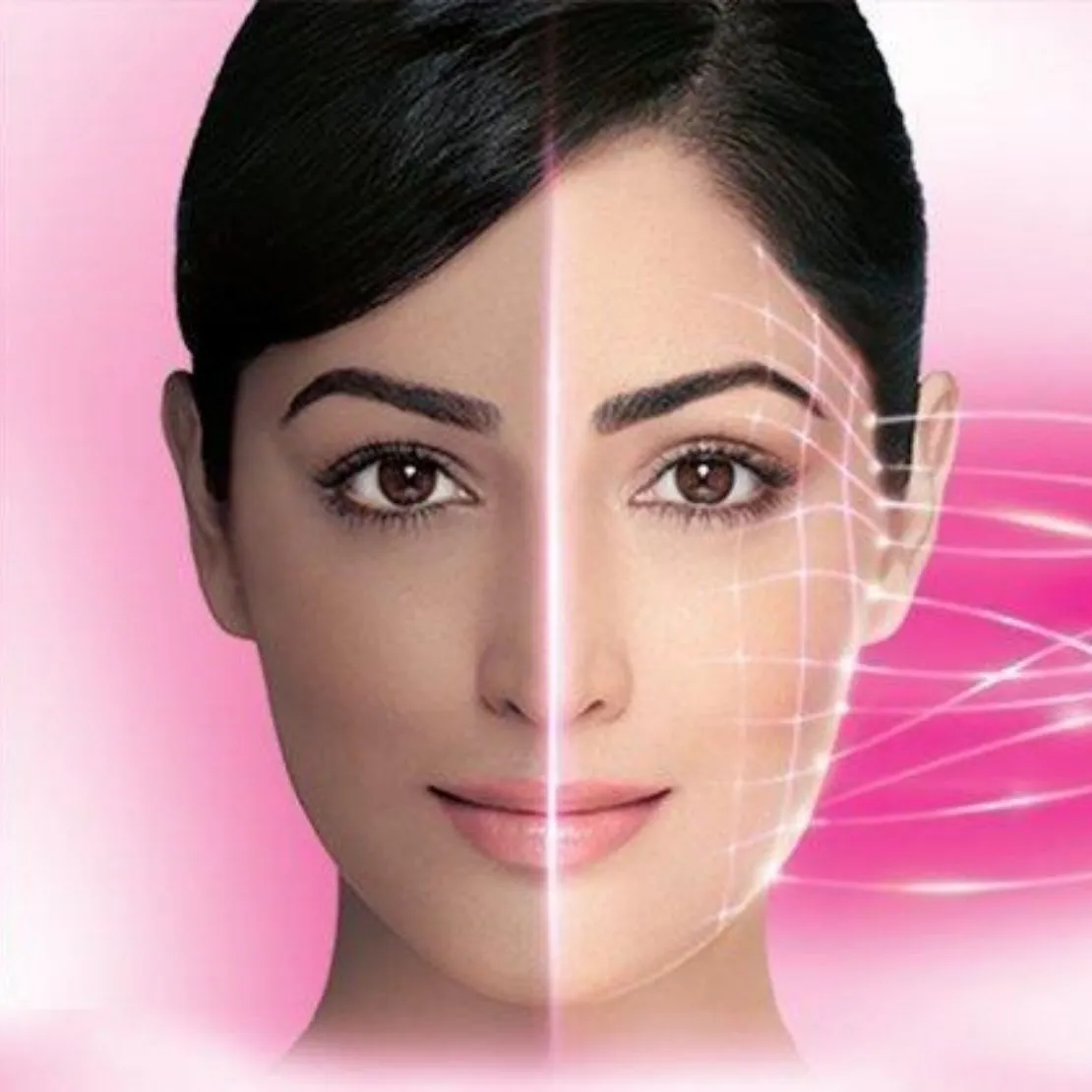 Snapshot of a skin-whitening ad by Fair & Lovely Snapshot of a skin-whitening ad by Fair & Lovely